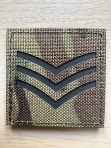 Parche Sargento (Sgt), Multicam VENDEDOR DEL REINO UNIDO - Imagen 1 de 1