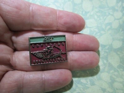 1991 AST - Cupid 32 Architecture - Vintage Lapel Pin / Enameled / Rare /  U - Image 1 of 4