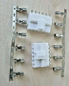 2 Paar GRIMP SET JST VH  3.96  6-Pin Stecker 180° +Buchse - Bild 1 von 4