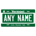 Personalized Vermont License Plate for Bicycles, Kid