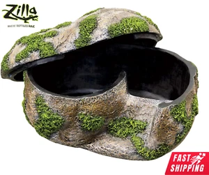 Zilla Terrarium Rock Lair Realistic Snake Reptile Shelter Hideaway Decor Medium* - Picture 1 of 5