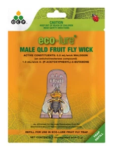 Eco-Lure Wick x 3 packs by OCP - Attracts and kills male QLD fruit flies - Picture 1 of 3
