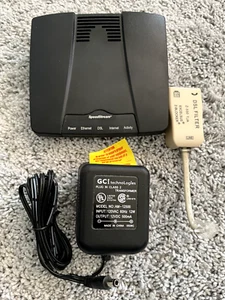 Siemens SpeedStream 4100 Ethernet ADSL Modem w/Power Adaptor - Bild 1 von 7