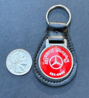 Original Vintage HIT USA~Key Chain, Ring, Fob~Mercedes~Mervis Motors~Pgh., PA - Image 1 of 4
