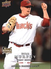 2008 Upper Deck First Edition Arizona Baseball Card #282 Bill Murphy RC