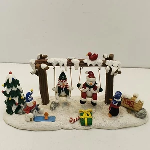 Escena de muñeco de nieve Brinns Rubbery Navidad Invierno - Imagen 1 de 5