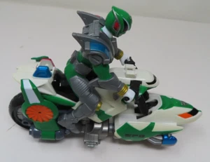2004 SPD Power Rangers Patrol Cycle Bandai GREEN RANGER Action Figure Rider - Picture 1 of 3
