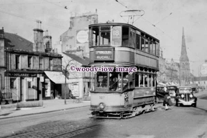 a0864 - Glasgow Tram - No.337 on Route 18 to Springburn - print 6x4 - Picture 1 of 1