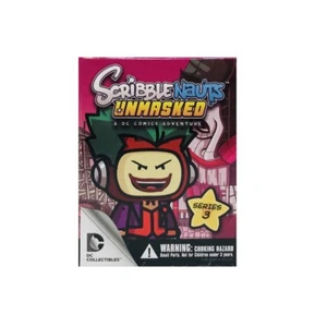 NEW DC COMICS SCRIBBLENAUTS UNMASKED SERIES 3 COLLECTIBLE FIGURES BLIND BOX - Picture 1 of 1