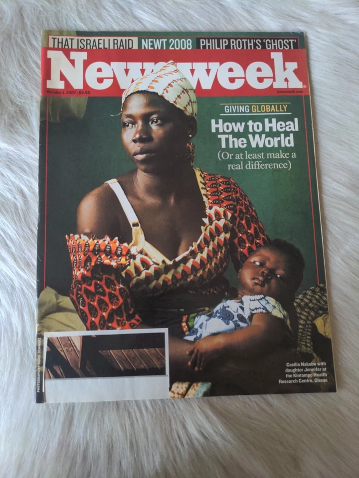Newsweek Magazine Oct. 1, 2007 How to Heal the World Israeli Raid Newt Gingrich - Image 1 of 4