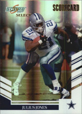 2007 Select Scorecard Football Card Pick