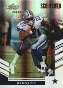 2007 Select Scorecard Football Card Pick