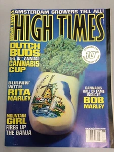 VINTAGE HIGH TIMES MAGAZINE VINTAGE 90’s ORGANIC GREEN CULTIVATION BOOK GUIDE 1 - Picture 1 of 12