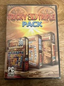 Tricky 3D Triple Pack Video Game Pc Cd-ROM (Factory Sealed) - Picture 1 of 4