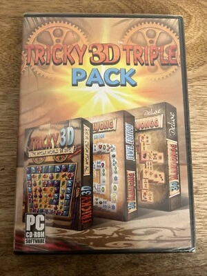 Tricky 3D Triple Pack Video Game Pc Cd-ROM (Factory Sealed) - Image 1 of 4