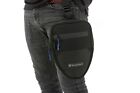 Wunderlich Motorcycle Leg Bag Universal Fitment Black Cordura Lightweight 2 L