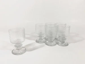 6x Iittala Timo Sarpaneva Senator Whine Water Goblet 11 cm 4,3 inch - Picture 1 of 9