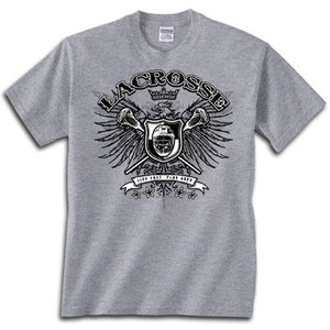 Lacrosse Freebird T-Shirt Jersey Short Sleeve or Long Sleeve New Yth & Adult - Picture 1 of 2