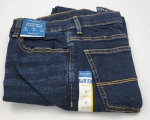Pantalones de mezclilla para mujer Arizona Jean Co. Advance Flex 360 corte bota talla 14 reg - nuevos - Imagen 1 de 6