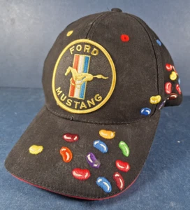 Genuine FORD MUSTANG Multi Coloured Retro Vintage Baseball Cap Hat - Picture 1 of 6