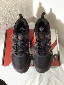 Wantdo Men's Waterproof Hiking Shoes US Size 8 Orange/Black XT9308R7 New in Box - Picture 1 of 17