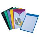 Pendaflex ViewFront Poly Envelopes, Letter Size, Top Load, Assorted Colors, Pack