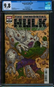 Immortal Hulk #33 (2020) 🌟 CGC 9.8 🌟 VARIANTE STEVE SKROCE Cubierta Marvel Comic - Imagen 1 de 2