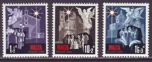 Malta 1970 SC B4-B6 MNH Set 12th Christmas - Bild 1 von 3
