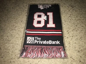 Marian Hossa #81 Chicago Blackhawks SGA Knit Winter Scarf *NEW/SEALED!* - Picture 1 of 2
