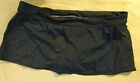 NIKE Womens Swim Skirt Swimsuit Bottoms Size 16 Black New Without Tags