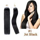 14"-26" Micro Loop Ring Beads Indian Remy HALO Human Hair Extensions 100s UK 1st