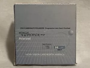Lente progresiva polarizada Hoya Summit ECP Poly-C semiacabada gris 5.50 2.50 R - Imagen 1 de 1
