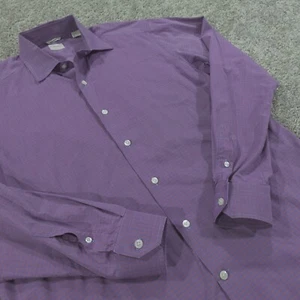 Culturata Dress Shirt Mens 16.5 42 Large Button Up Tailored Fit Made In Italy - Picture 1 of 9