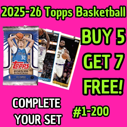 2025–26 Topps Basketball BASE #1-200 You Pick & Complete a Set! - Image 1 of 1