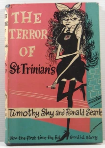 The Terror of St Trinian's by Timothy Shy Ronald Searle 1963 HC DJ vintage book - Picture 1 of 18