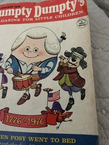 Vintage Humpty Dumpty's magazine for Little Children January 1976 - Foto 1 di 4