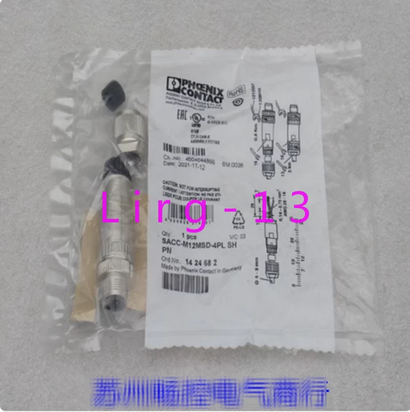 1pc new Phoenix connector SACC-M12MSD-4PL SH PN 1424682 - Image 1 of 1