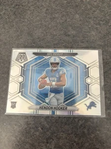 2023 Panini Mosaic Hendon Hooker NFL Debut  Silver Rookie RC Detroit Lions #ND-1 - Picture 1 of 2