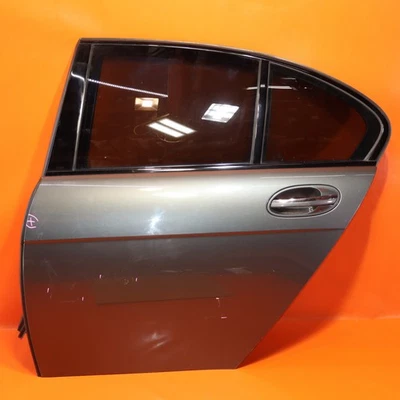 BMW 750 porta traseira esquerda motorista 2006 2007 2008 7 série 745 e66 e65 cinza fabricante de equipamento original - Imagem 1 de 4