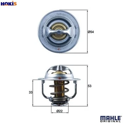 THERMOSTAT COOLANT TX 179 89D FOR VAUXHALL ZAFIRA/Mk/II CORSA/III ASTRAVAN 1.7L - Image 1 of 4