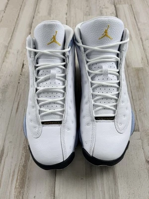 Talla 10M- Jordan Air Jordan 13 Retro "Azul Gris" 414571-170 Cebada Usado Foto 1 de 4