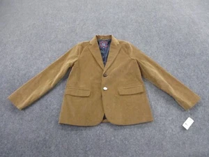 Brooks Brothers Sport Jacket Adult L Brown Blazer Corduroy Coat Business Men NEW - Picture 1 of 13