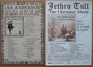 Jethro Tull & Ian Anderson Promotion Karte 2003 2Stck.  - Bild 1 von 1
