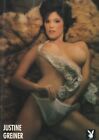 Image Cartonnée Usa Format 9 X 6 Justine Greiner Miss Playboy Février 1984