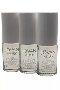 Jovan Musk for Women Eau de Cologne Spray 12ml x 3 - Picture 1 of 6