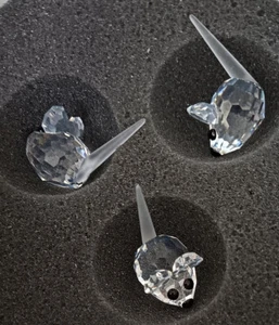 SWAROVSKI FIELD MICE (SET OF 3) A7631 NR015 New in Box - Picture 1 of 2