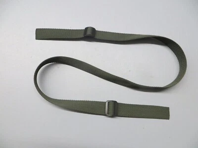 HECHO EN EE. UU. 1 1/4 pulgadas OD Rifle Verde Eslinga Silenciosa Correa de Transporte TIC Foto 1 de 2
