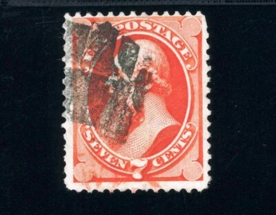 Scott 138 Used VF US Serie of 1870 Stanton Fancy Cancel SCV $525+ - Image 1 of 2