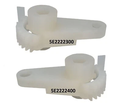 Coppia leve ventilazione riscaldamento A/C per Citroen C4 Picasso Peugeot 307 - Immagine 1 di 4