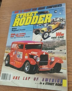 Vintage September 1987 Street Rodder Car Magazine M22 - Imagen 1 de 1